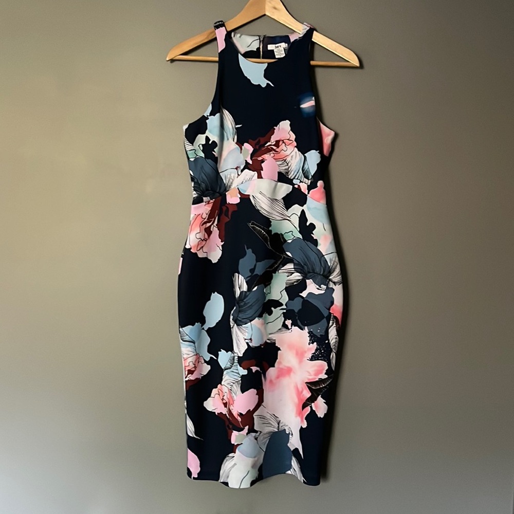 Bar lll bodycon floral print dress.